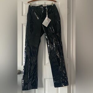 Black Glossy Men's Pants (8 BY YOOX)